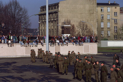 Fall of the Berlin Wall, Berlin on 10 November 1989
