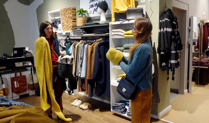 Compras sostenibles en Berlín en Wertvoll - Fair Fashion Boutique